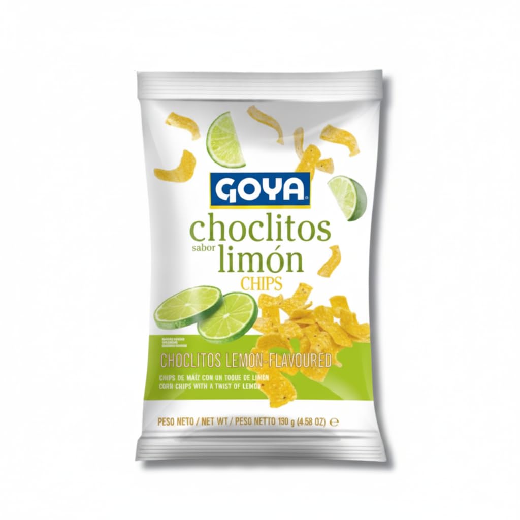 Choclitos Sabor Limón - Chips de Maíz Crujientes con Toque Cítrico, Snack Ideal para Aperitivos y Fiestas, Bolsa de 130g - NEXU