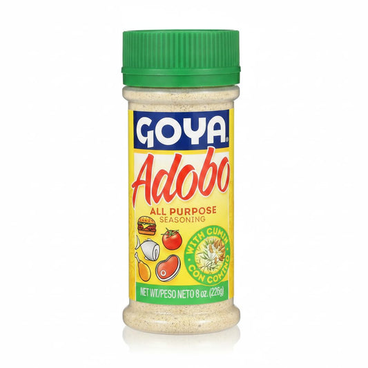 Adobo Sazonador para Todo Uso con Comino, 8 oz (226g) - Condimento Multiusos para Carnes, Pollo, Pescado y Vegetales - Sabor Latino Tradicional - NEXU