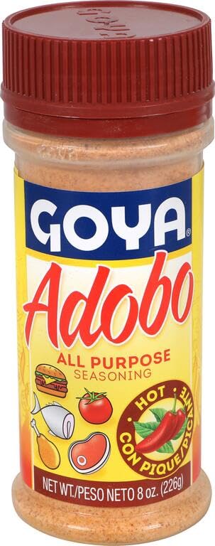 Colección de Sazonadores - Adobo y Sazonador Total - Pack de 7 Variedades (Pimienta, Comino, Azafrán, Limón, Picante y Más) - Kit de Especias 6 x 226g y 1 x 156g - NEXU