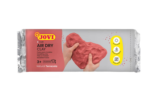 Jovi 88- Pasta de modelar, 500 gr, terracota, Color Gramos (330722)