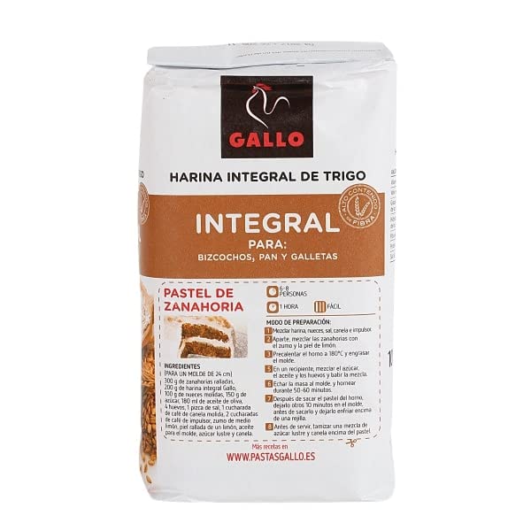 Gallo Harina Integral de Trigo, 1kg
