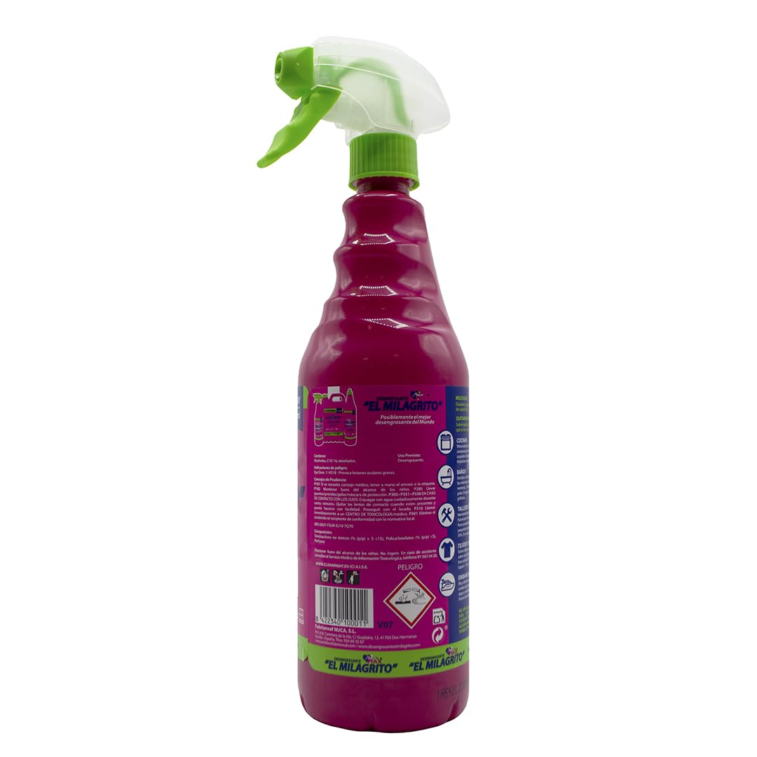QUITAGRASAS EL MILAGRITO 750ml PISTOLA