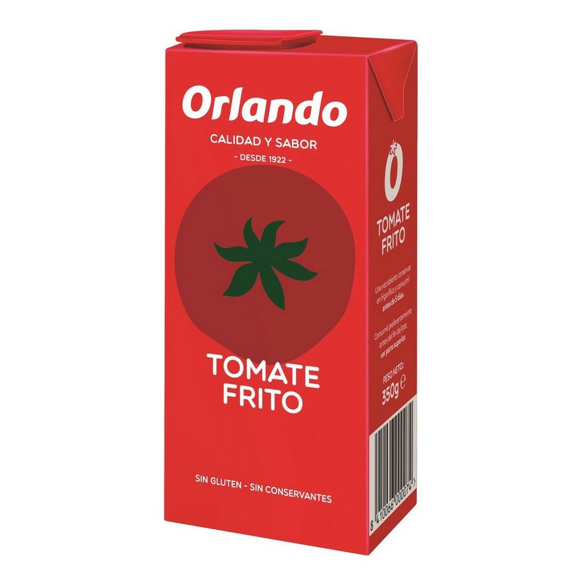 Orlando - Tomate Frito Clásico, Brik 350 g - [pack de 3]