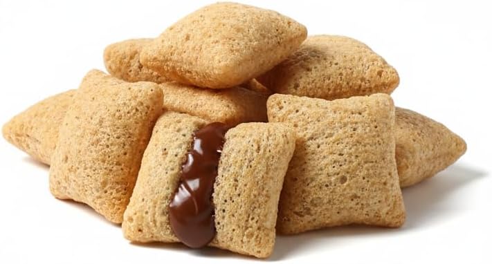 Flips Cereal Rellenos de Chocolate- Megapack Familiar 640g - Desayuno y Merienda Divertida para Niños y Adultos (CHOCOLATE)