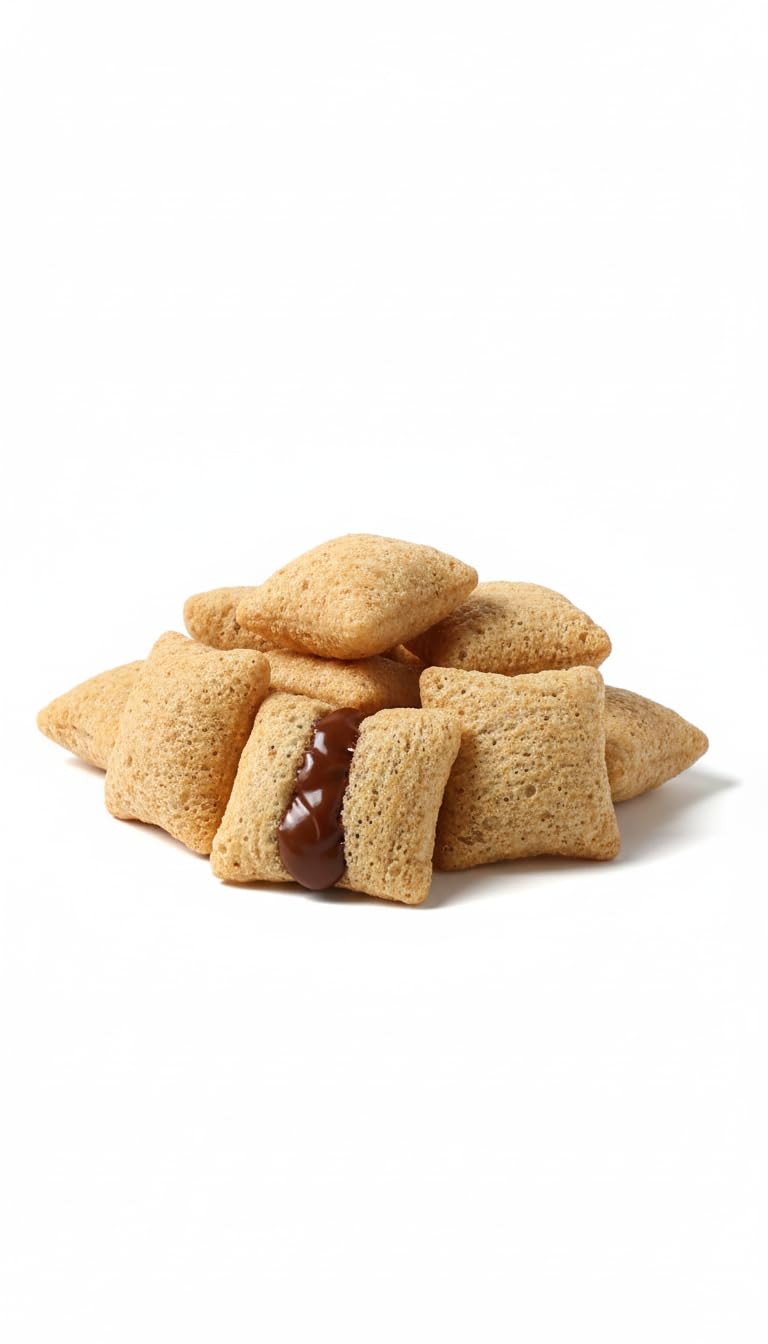 Flips Cereal Rellenos de Chocolate- Megapack Familiar 640g - Desayuno y Merienda Divertida para Niños y Adultos (CHOCOLATE)