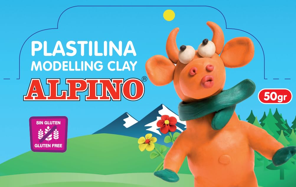 Alpino DP000915 - Plastilina, 24 unidades
