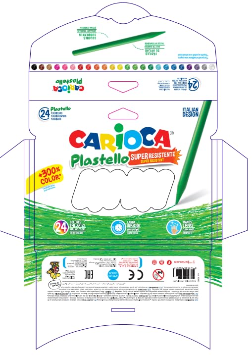 Carioca - Caja con 24 ceras (A35000024)
