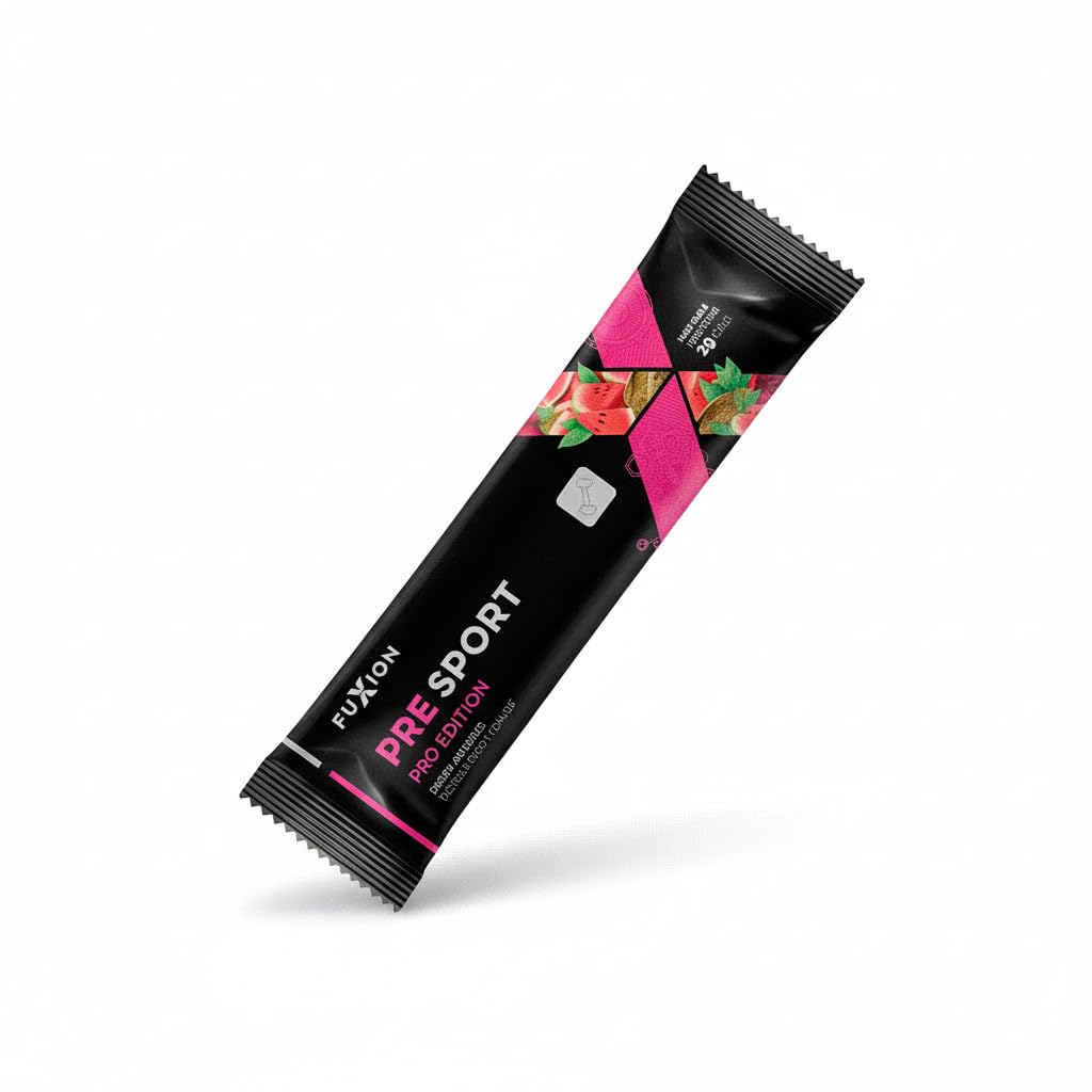 FUXION - PRE SPORT – Té bebida Energizante e Isotónico Natural para Antes del Entrenamiento | Con Aminoácidos, Yerba Mate, Betarraga y Sandía | 1 CAJA CON 28 STICK | Sabor Refrescante