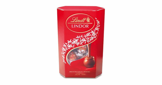 LINDT Lindor bombones de chocolate con leche caja 500 gr