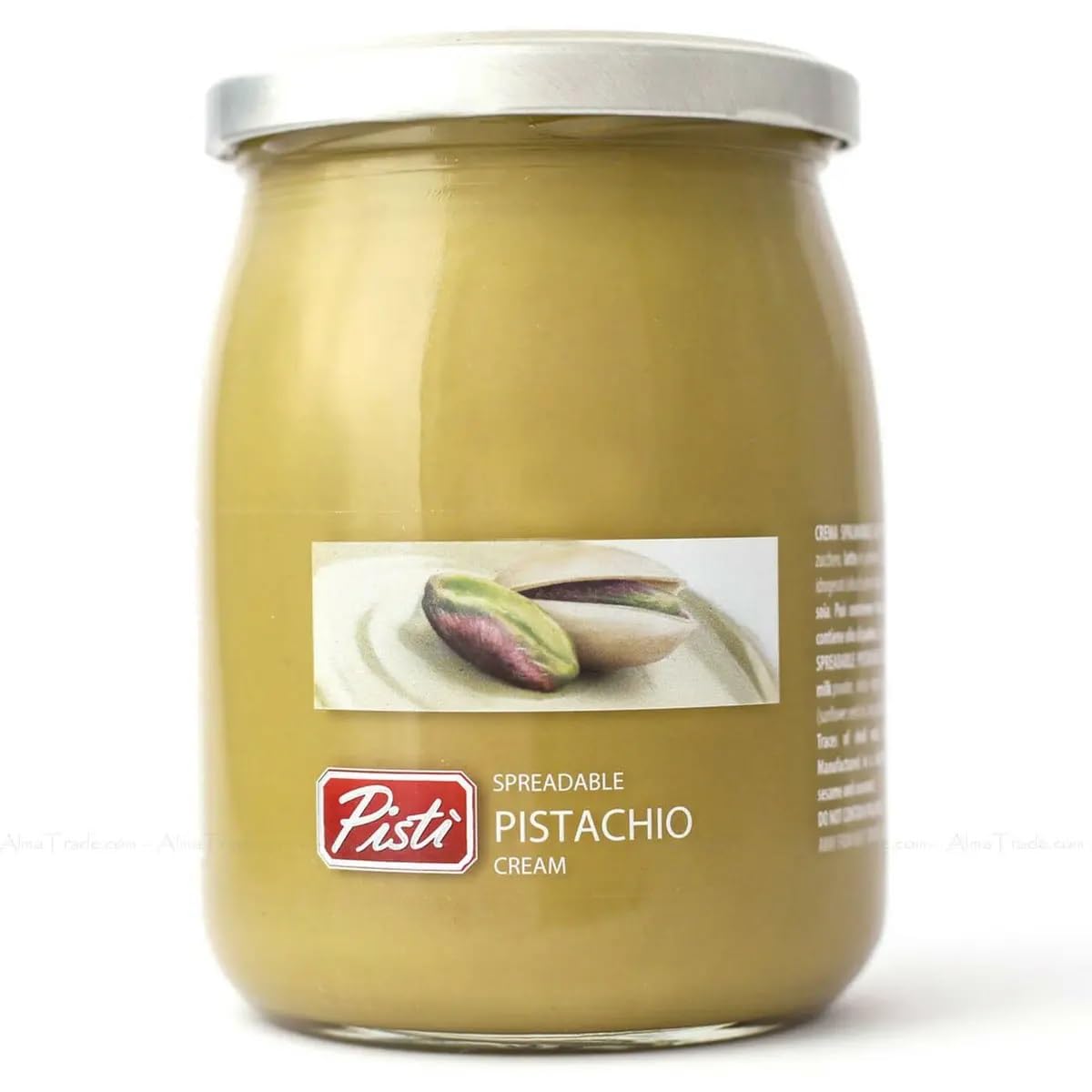Pisti Sicilian Crema De Pistacho Untar Pan Untar Tarro 600g