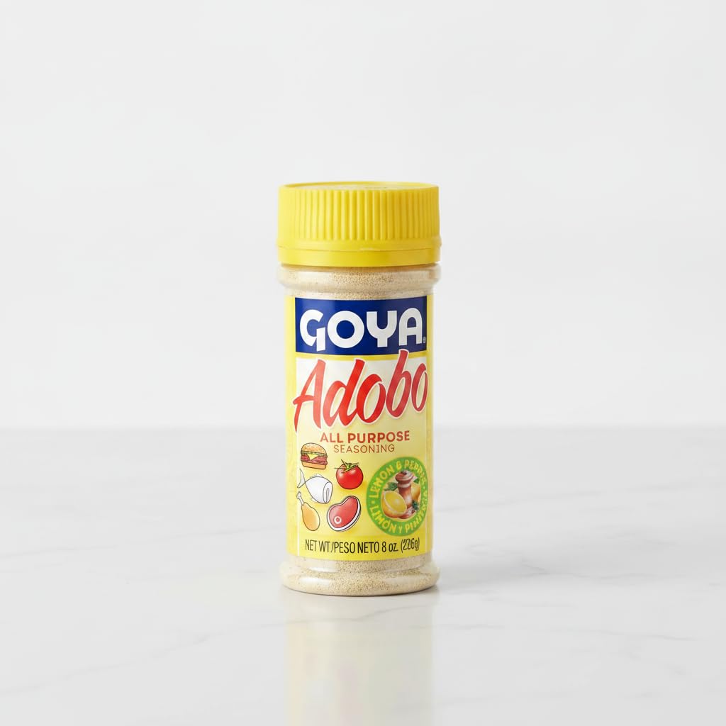 Adobo Sazonador Todo Uso con Limón y Pimienta, 226g (8 oz) - Condimento Versátil para Carne, Pollo y Pescado - Sabor Latino - NEXU