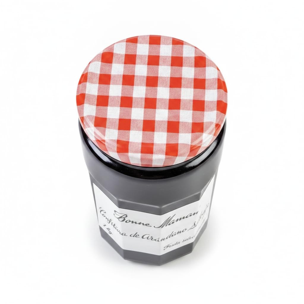 Confitura Extra de Arándano Salvaje, Tarro Familiar 1kg - Mermelada Elaborada con Ingredientes Naturales y Fruta Seleccionada, Ideal para Desayunos, Postres y Repostería Gourmet - NEXU