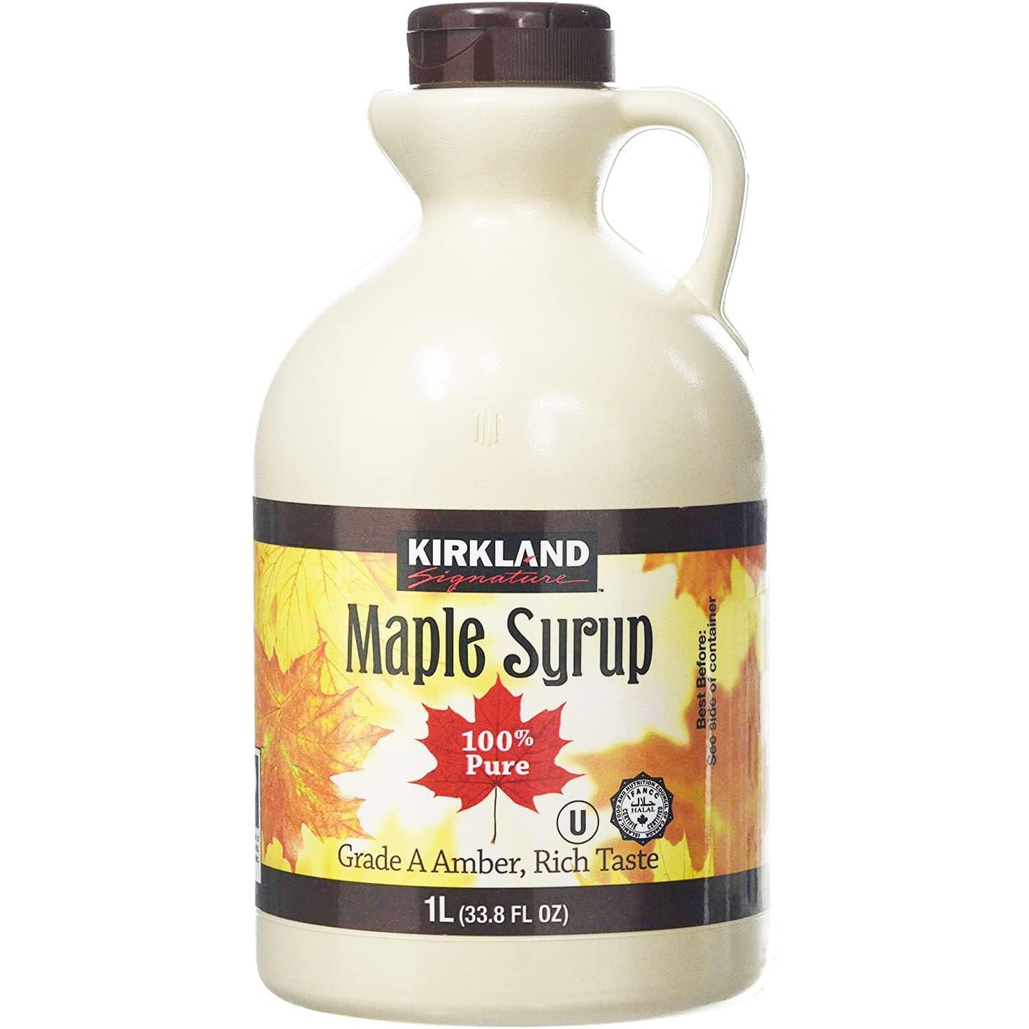 MAPLE SYRUP Kirkland 100% Jarabe de arce Grado A - 1 litro