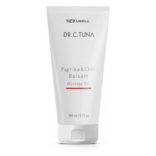 FARMASI - Gel de Masaje Bálsamo de Paprika (Pimentón) & Chili - Vigorizante y Relajante para Músculos Cansados - Con Jengibre y Mentol para Efecto Frescor - 150 ml