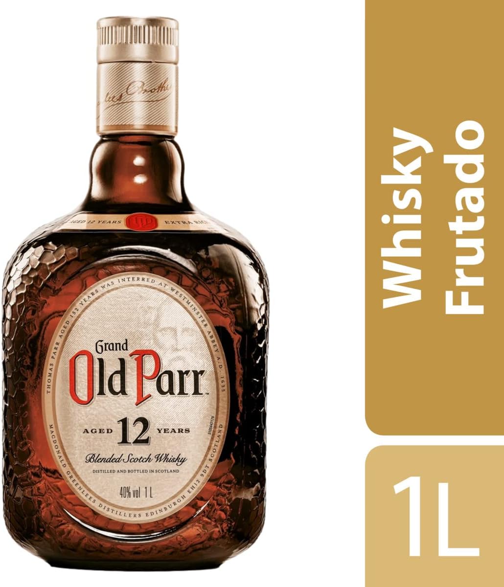Old Parr Whisky Escocés 12 años, 1 L