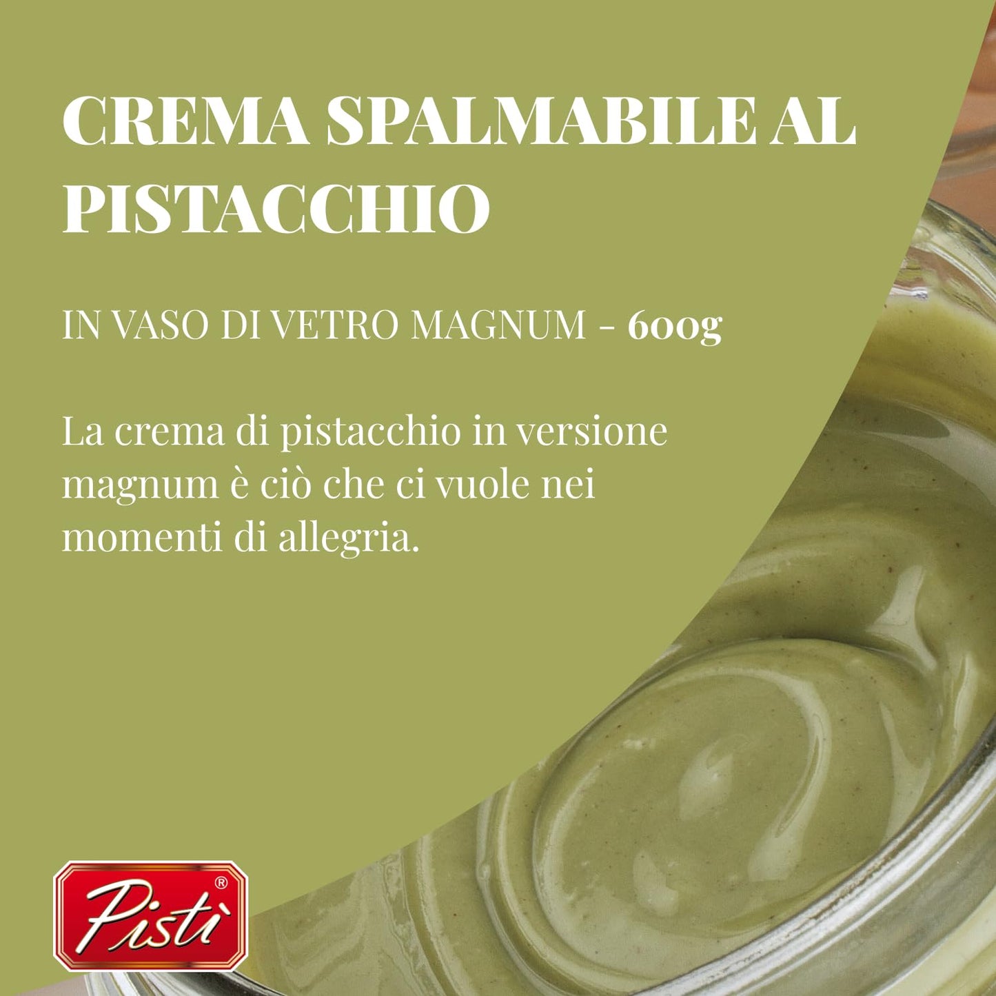 Pisti Sicilian Crema De Pistacho Untar Pan Untar Tarro 600g