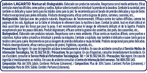 Lagarto Jabón Natural - Paquete de 2 x 150 gr