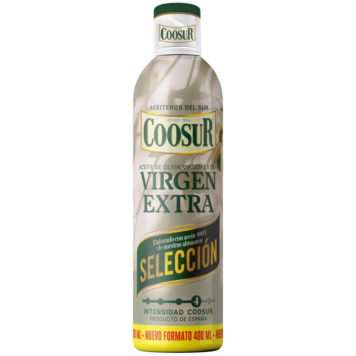 COOSUR - Aceite de Oliva Virgen Extra - Pulverizador Aceite en Spray 400 ml