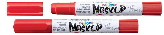 CARIOCA Mask Up Creepy, Kit de Pintura Facial para Niñas, Barras de Maquillaje Ideal para Navidad, Halloween, Carnaval y Fiestas - 3 Colores y 2 Tutoriales - Dermatológicamente Testado