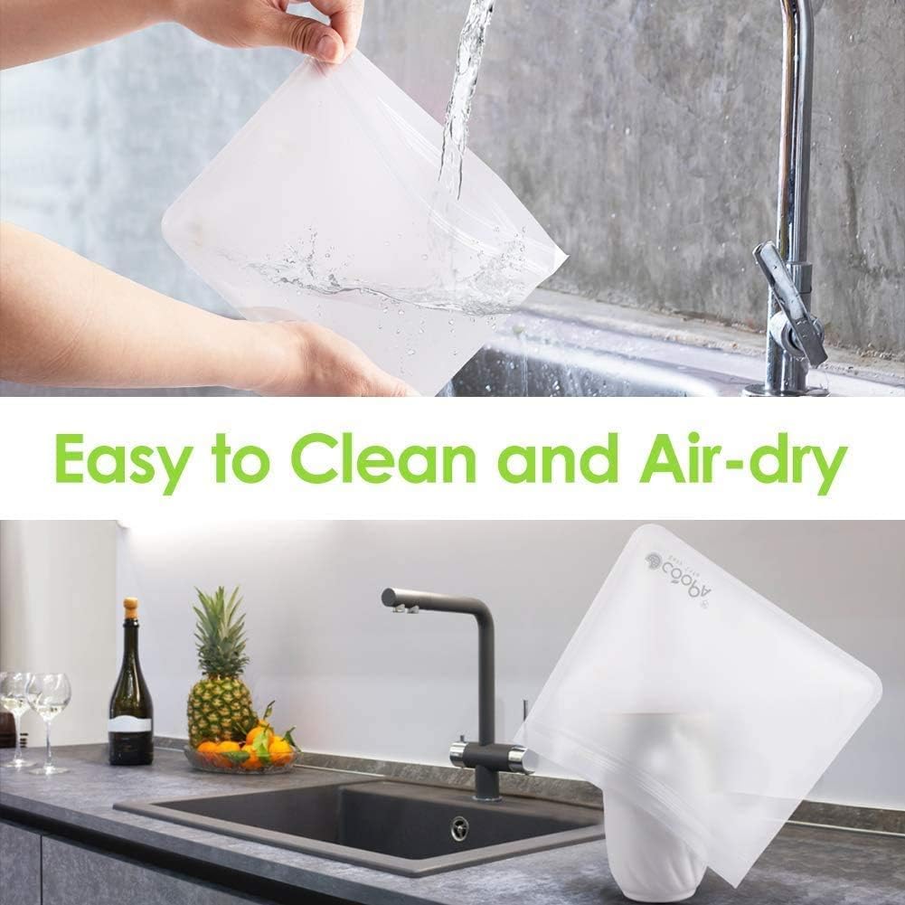 Ziploc Bolsas de almacenamiento para congelador, varios tamaños, paquete variado, paquete de 347 bolsas