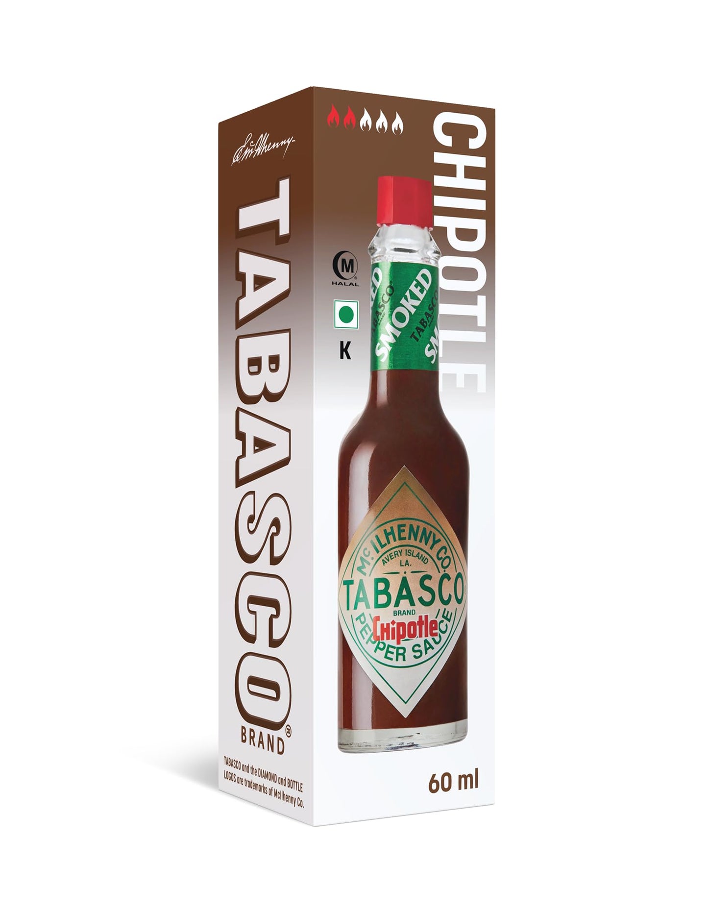 Tabasco Salsa Picante Tabasco Chipotle - 60 ml