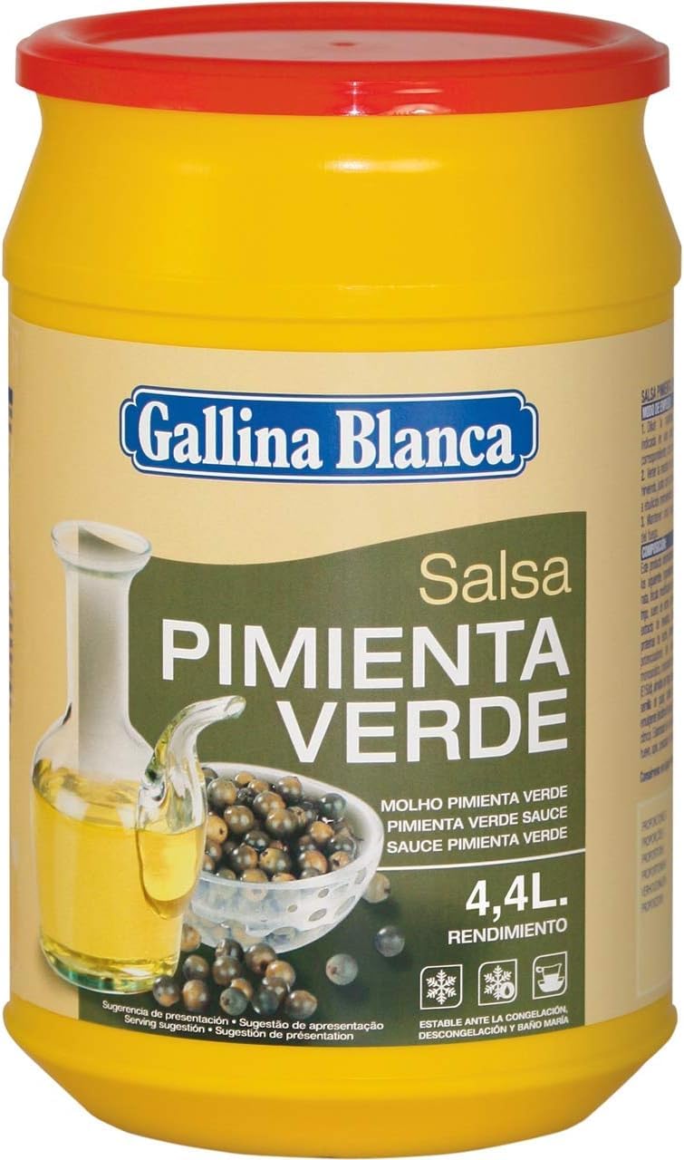 Gallina Blanca - Salsa de Pimienta Verde - 600 g