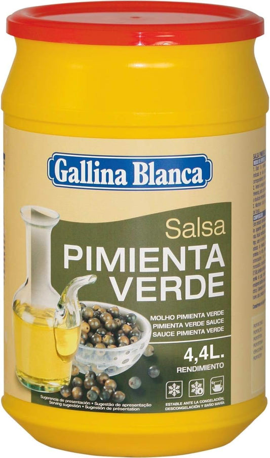 Gallina Blanca - Salsa de Pimienta Verde - 600 g