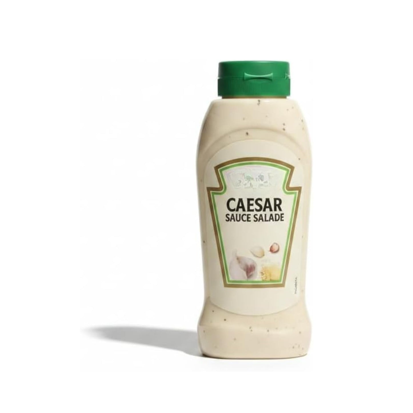 Salsa César Cremosa para Ensalada - Aderezo con Queso Parmesano y Ajo - Formato Familiar 800 ml - Elaborada con Huevos de Gallinas Camperas - NEXU