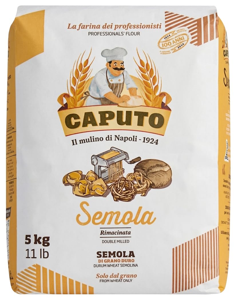 Sémola De Trigo Duro "rimacinata" Molino Caputo 5kg