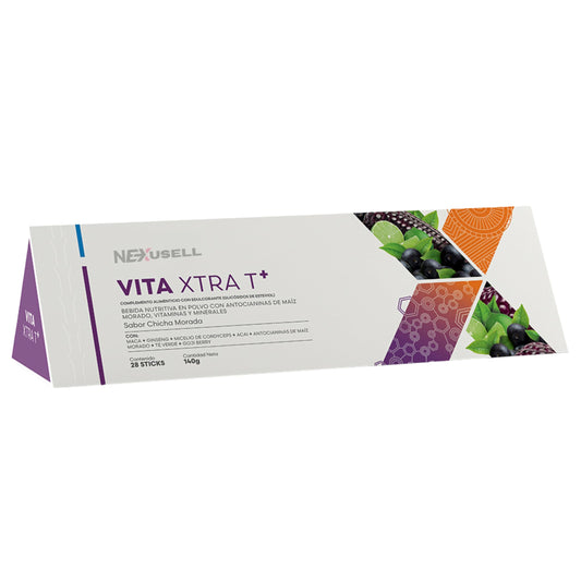 TE DE MAÍZ MORADO + TÉ VERDE + ACAI BERRY + MICELIO DE CORDYCEPS + GOJI BERRY + MACA + GINSENG ¡PARA QUE VIVAS CADA DÍA CON LA ENERGÍA DEL PRIMERO! (1 CAJA CON 28 STICK)
