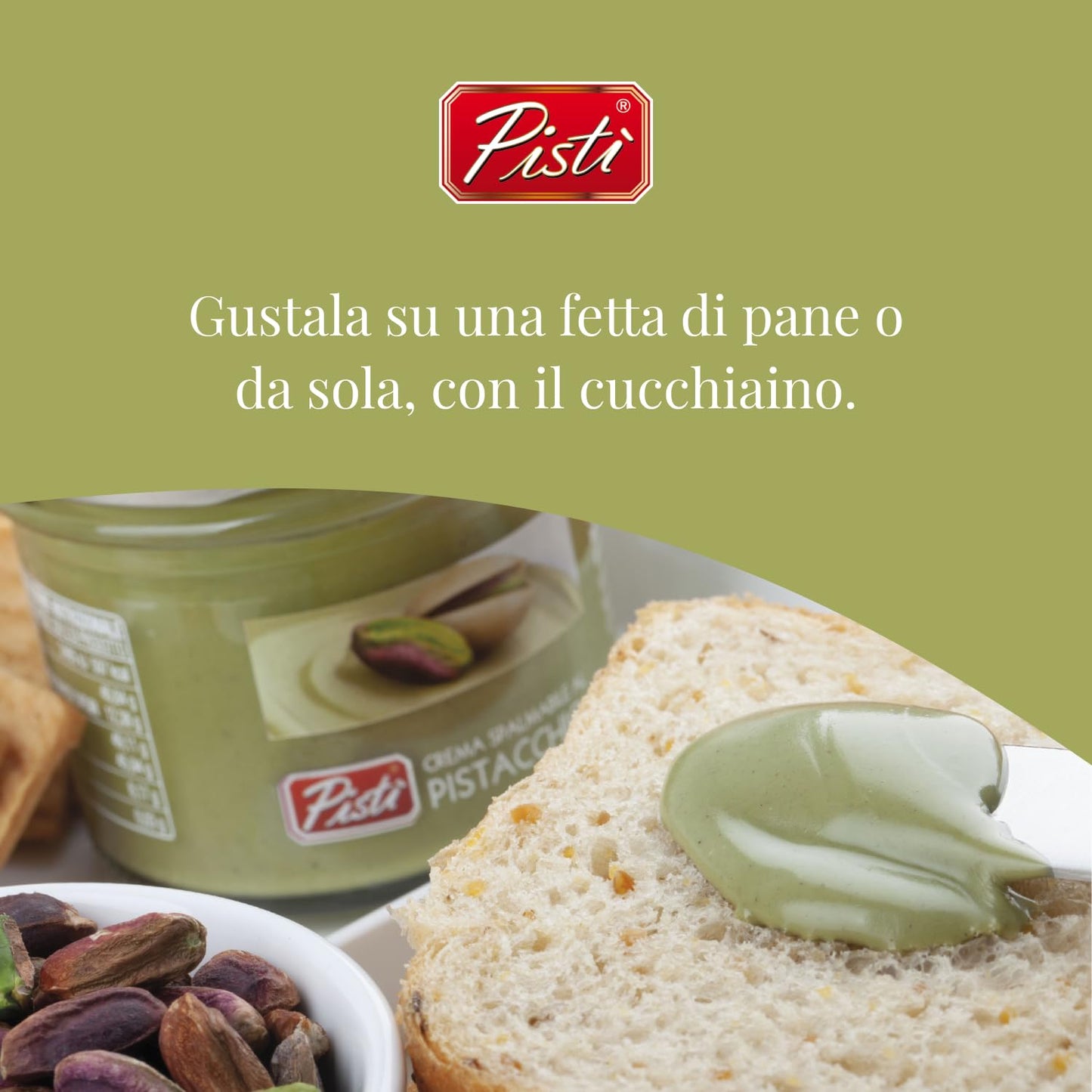 Pisti Sicilian Crema De Pistacho Untar Pan Untar Tarro 600g