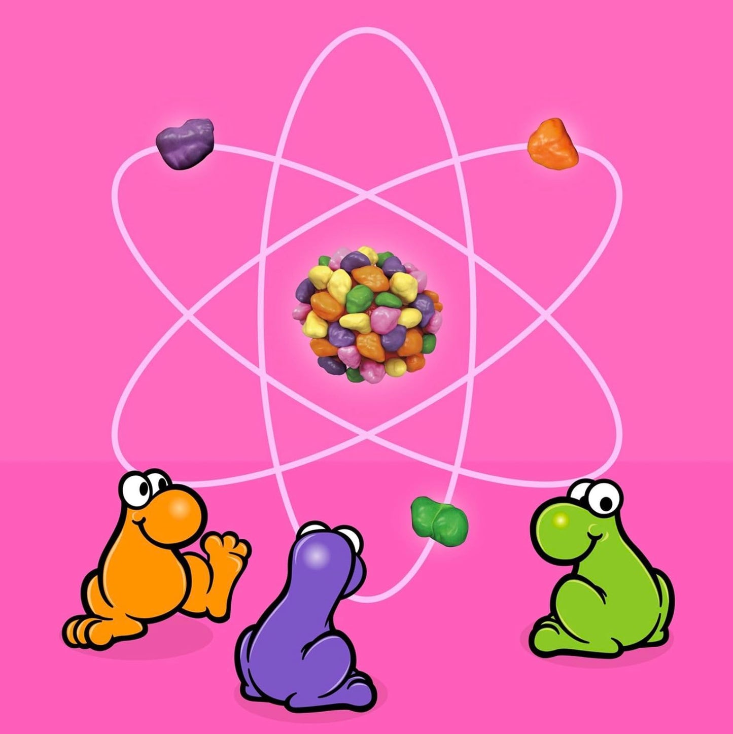 Nerds Fruits VideoBox - Caramelos Frutales con Ingredientes Naturales - Ácidos y Crujientes - Sin Sabores Artificiales - Perfectos para Compartir - Pack de 12 Cajas x 141 g
