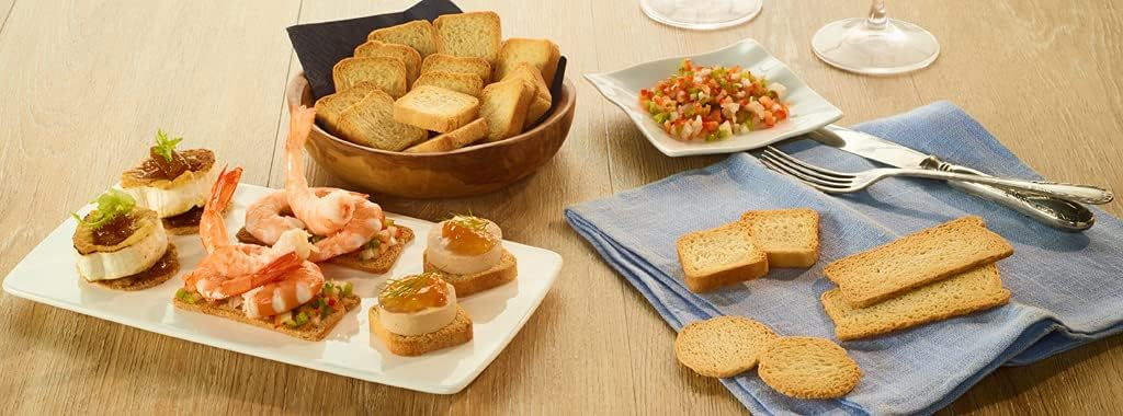 Recondo Tostada Canapé Cuadrada, 100g