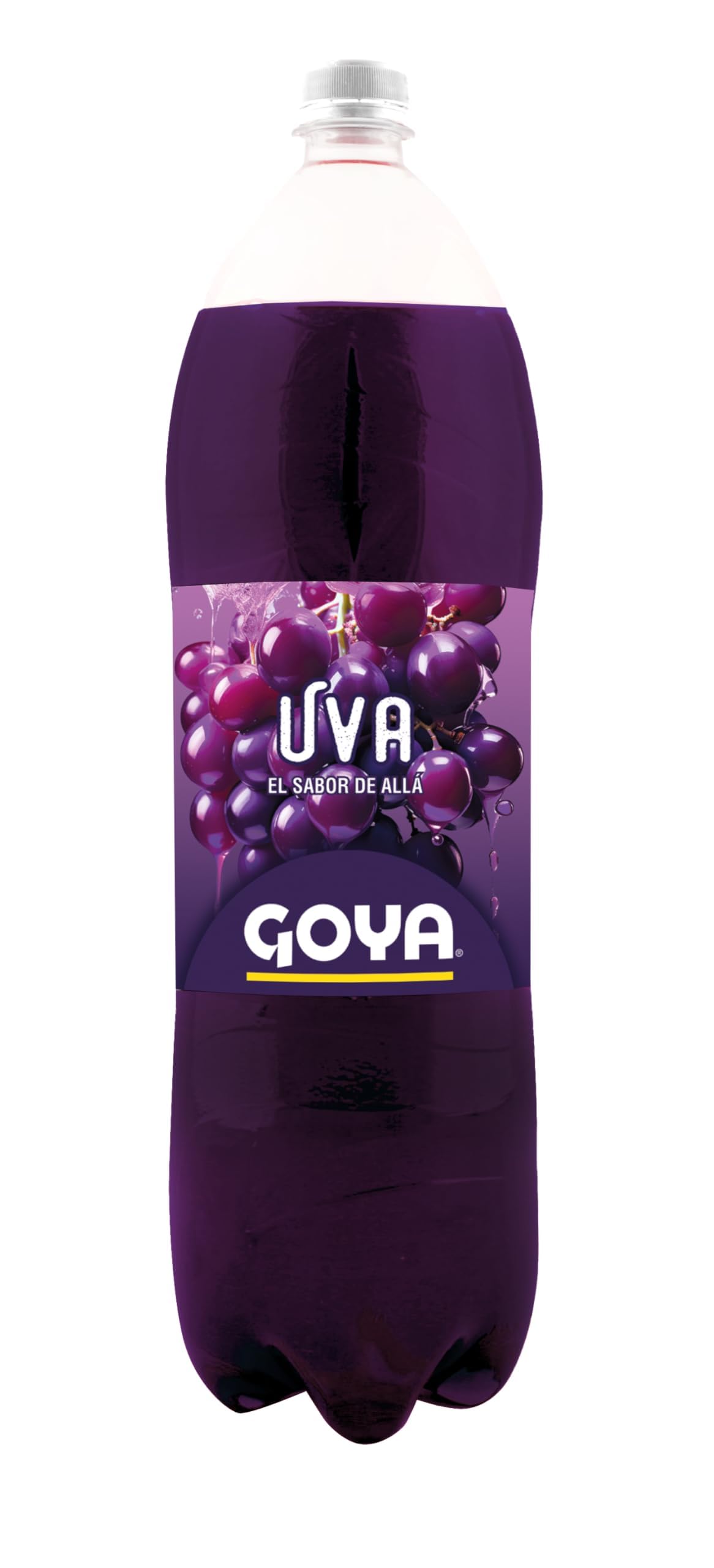 Goya Refresco Uva 6 x 2L, Refrescante y Burbujeante
