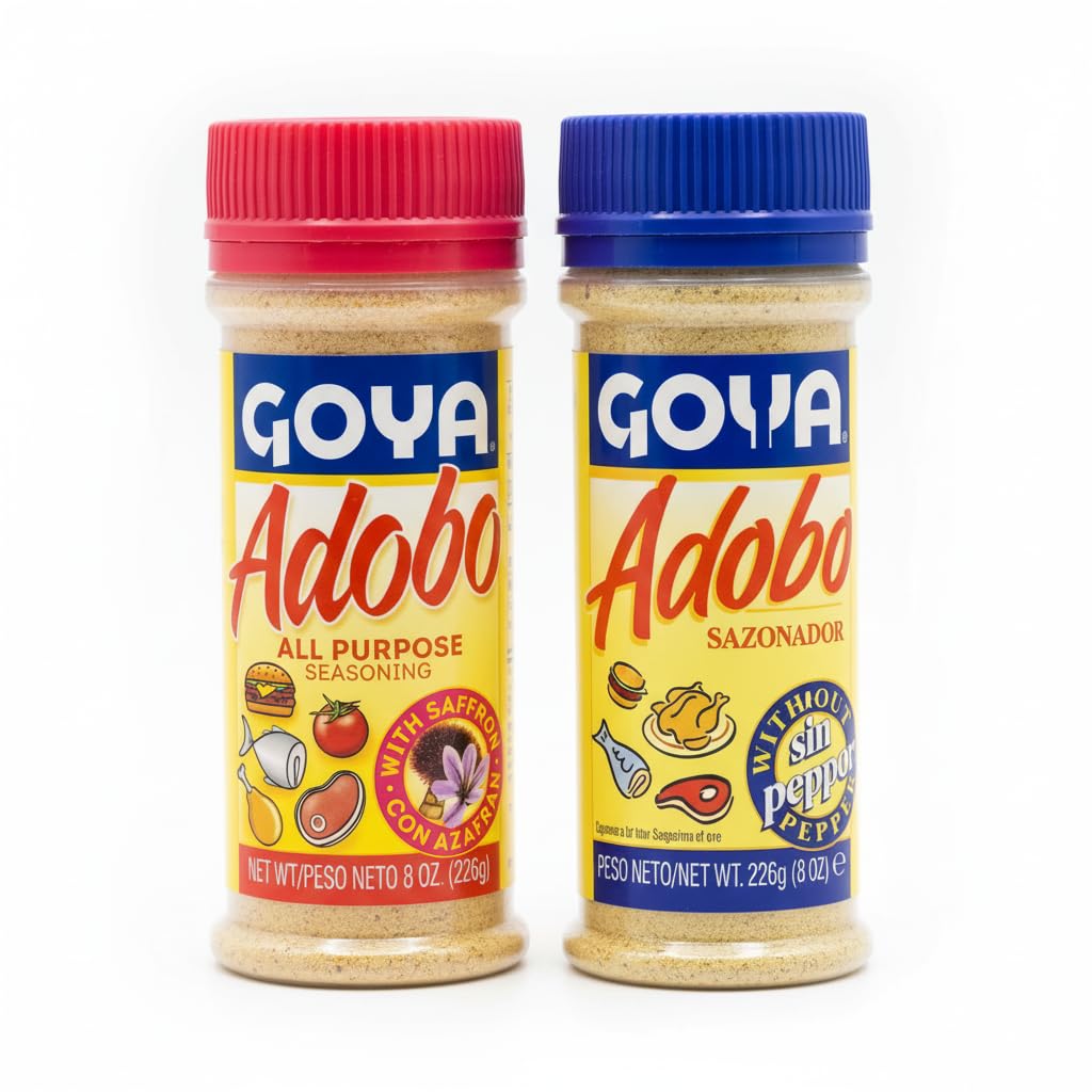Adobo Sazonador Todo Propósito - Pack de 2 (226g) - Condimento Versátil para Carnes, Aves, Pescados y Vegetales - Goya - Sabor Auténtico - Variedades Disponibles - NEXU