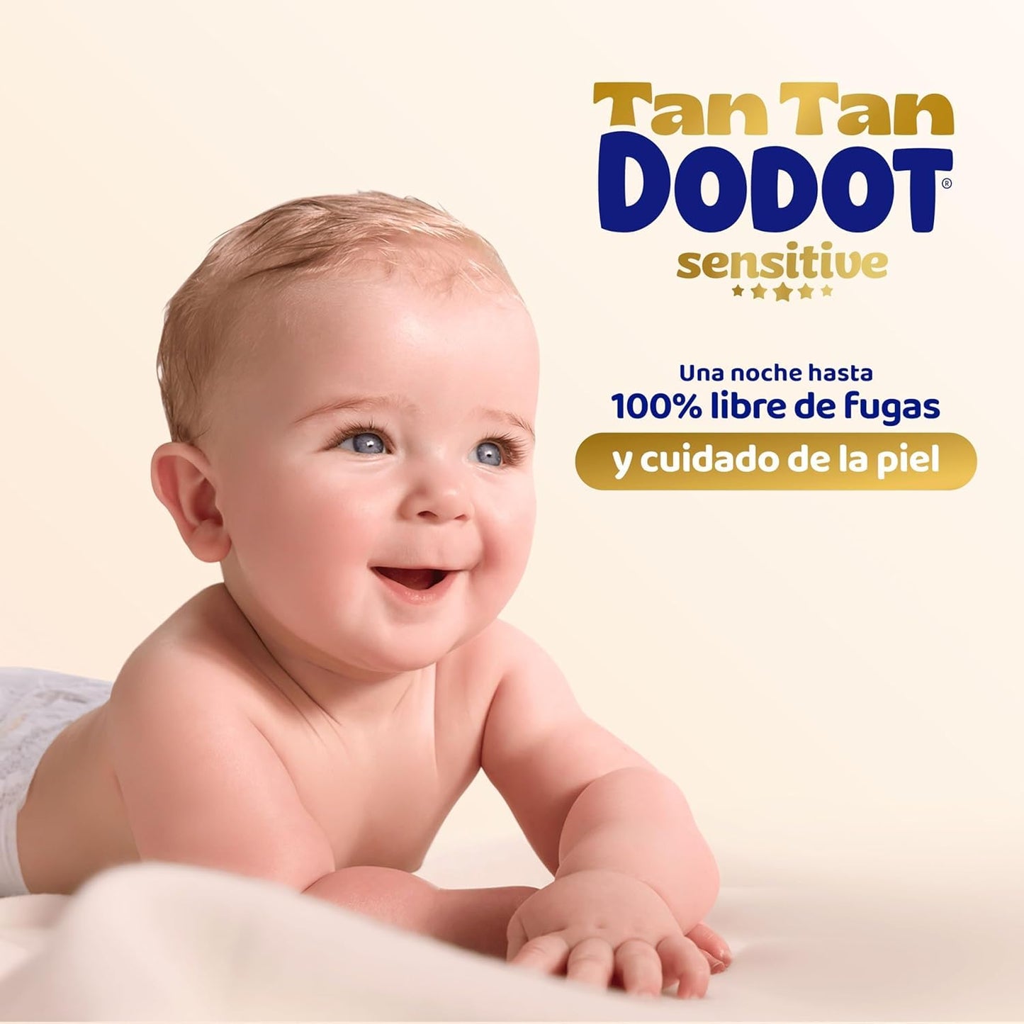 Dodot Sensitive Talla 3 (6-10 kg) Mega Pack 148 Pañales | Protección Suave para la Piel del Bebé | Máxima Absorción y Cuidado Diario