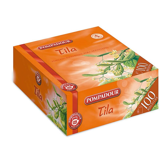 Tila Pompadour - 100 bolsitas
