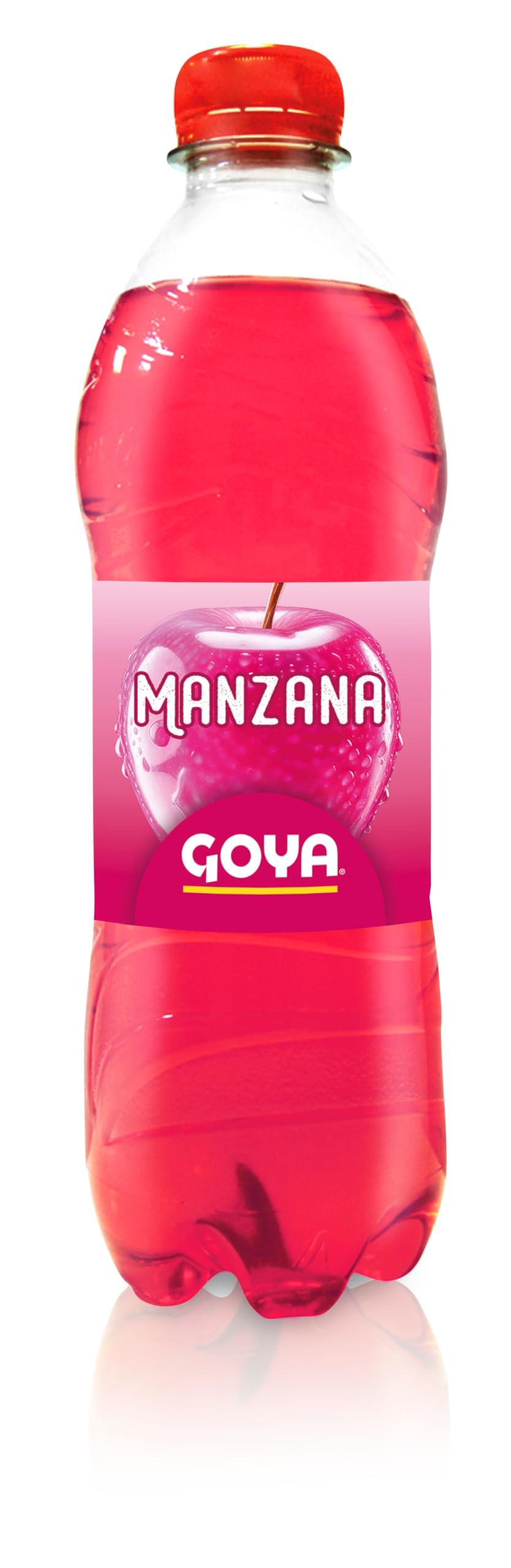 Goya Refresco Sabor Manzana Caramelizada y Chicle 6 x 500ml, Formato Práctico Ideal para Compartir, Refrescante y Auténtico