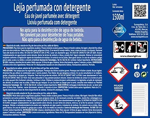 Lagarto Lejía Perfumada y Detergente - 1500 ml