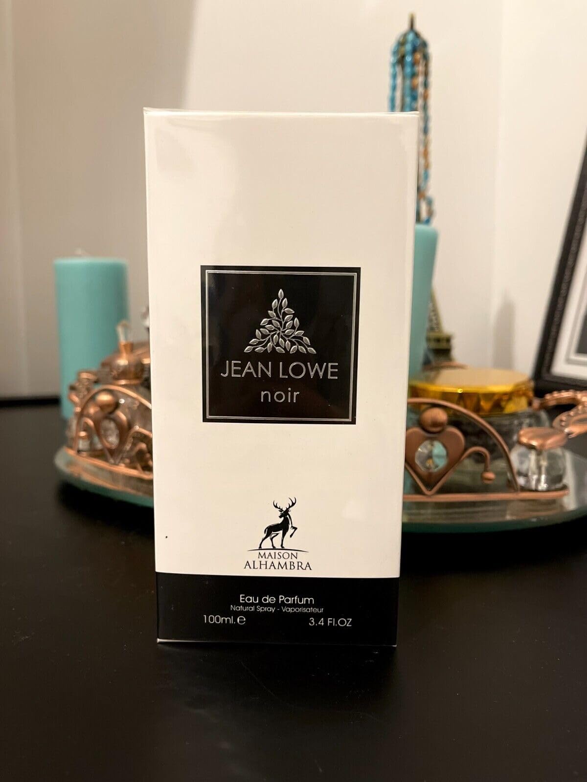 Spray Jean Lowe Noir 100 Ml (JEAN LOWE OMBRE) INCLUYE MUESTRA Y ATOMIZADOR