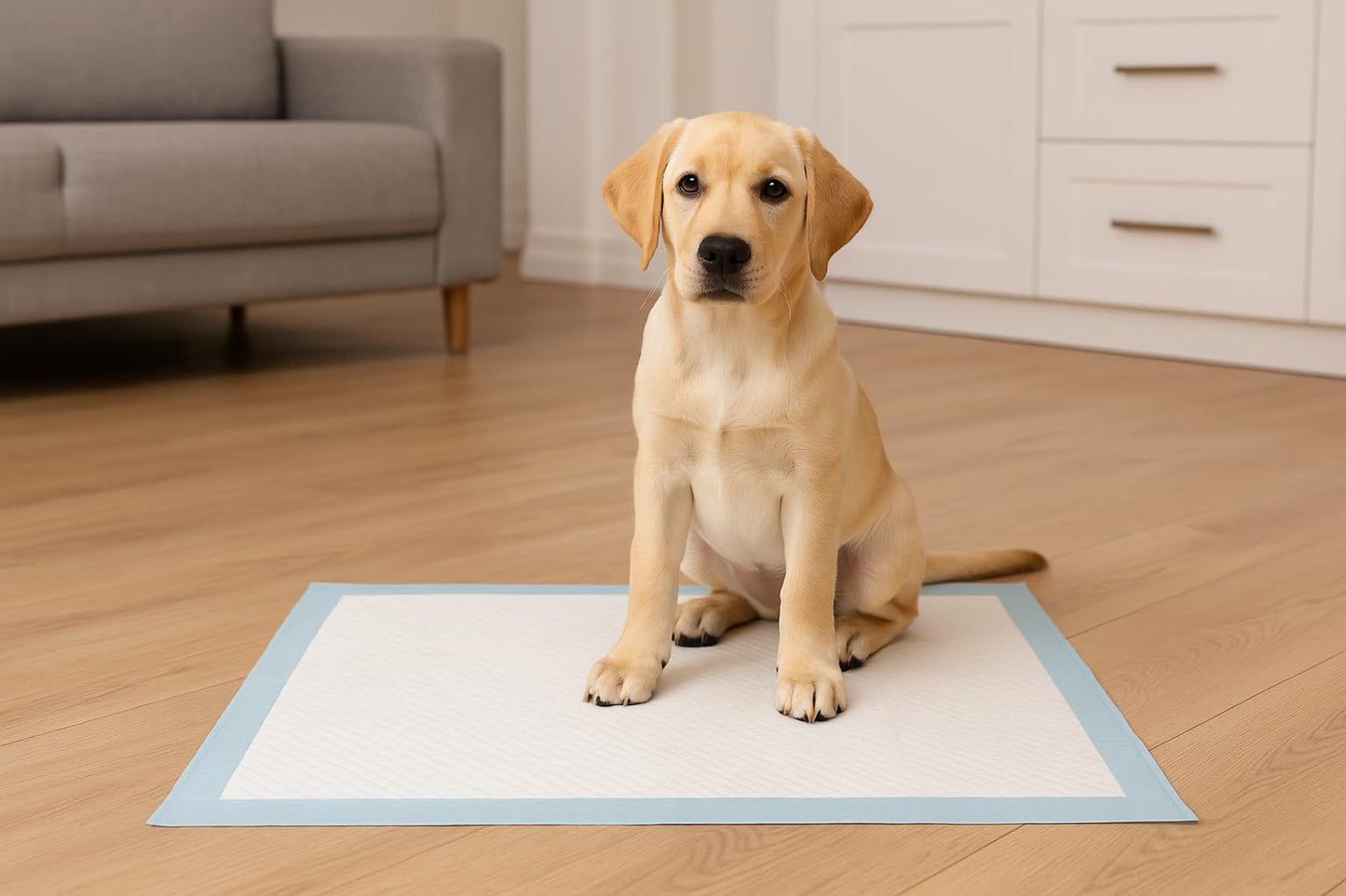 Empapadores para Perros 60x40 cm - 100 Unidades | Almohadillas de Adiestramiento Ultraabsorbentes | 5 Capas Antifugas, Secado Rápido | Ideal para Cachorros y Perros Mayores