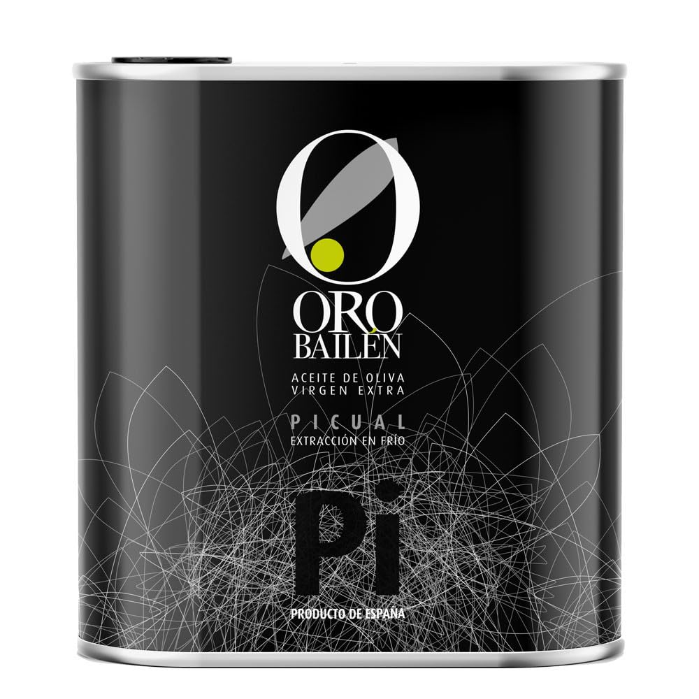 ORO BAILÉN - Aceite de oliva virgen extra (variedad Picual) - Lata 2,5 Litros