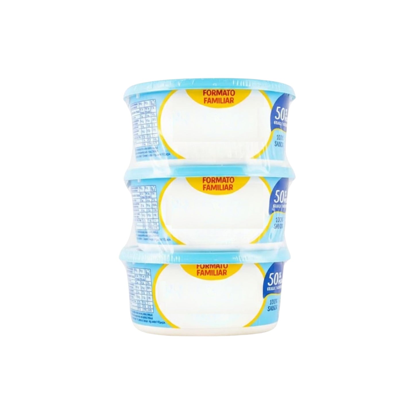 Queso Crema Light Untable - Pack de 3 Unidades (Formato Familiar) - 50% Menos Grasa y Sabor Original - Ideal para Untar y Cocinar - NEXU