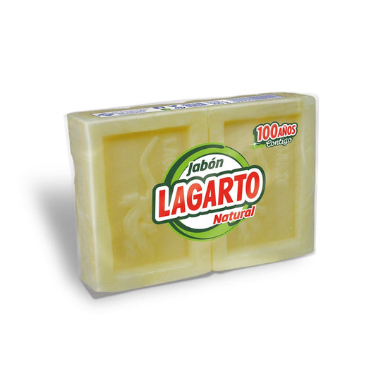 Lagarto Jabón Natural - Paquete de 2 x 150 gr