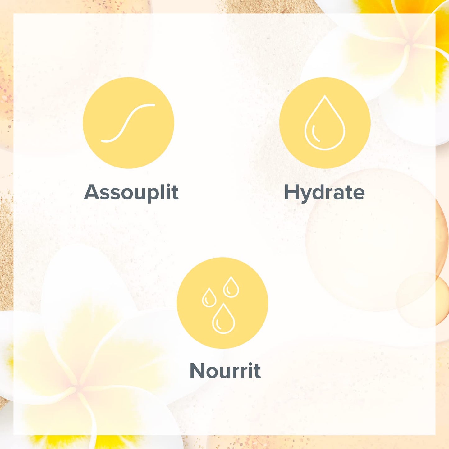 EVOLUDERM - Leche corporal hidratante Monoï con lámina – 1000 ml – Ingredientes de origen natural – Vegano – Fabricado en Francia
