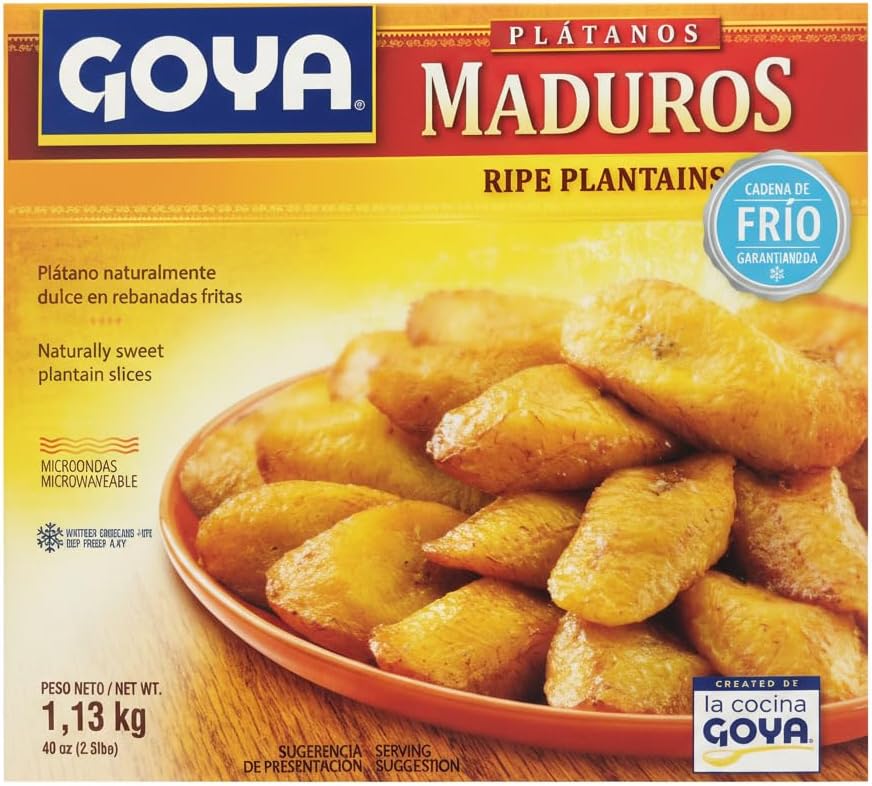 MADUROS - Ripe Plantains - Plátanos Maduros Fritos en Rebanadas (1,13 kg) PACK DE 6UND- Producto Refrigerado TOTAL 6.7KG BY NEXU