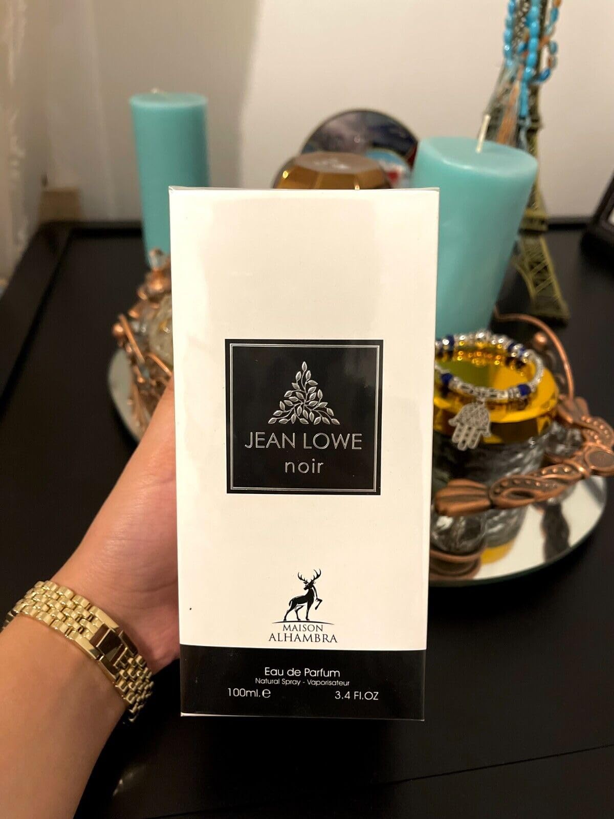 Spray Jean Lowe Noir 100 Ml (JEAN LOWE OMBRE) INCLUYE MUESTRA Y ATOMIZADOR