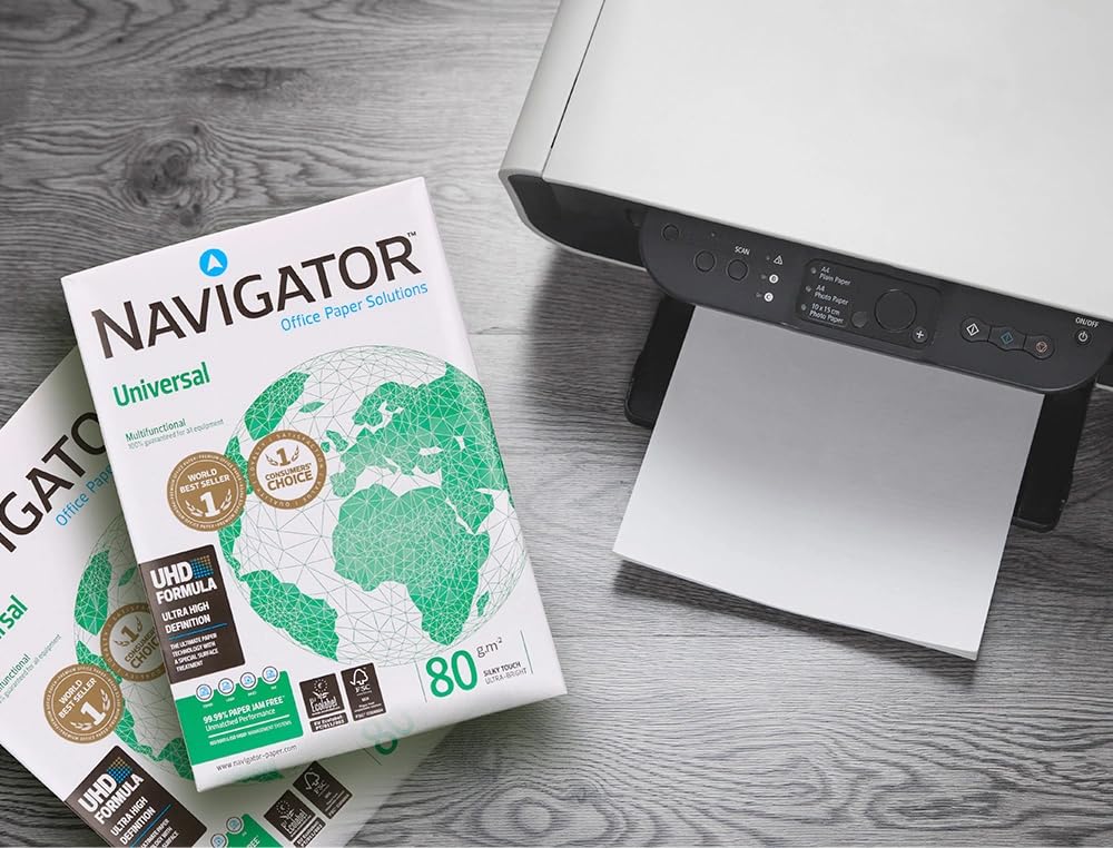 Papel navigator universal 1 paquete de 500 hojas. a4 80 gr