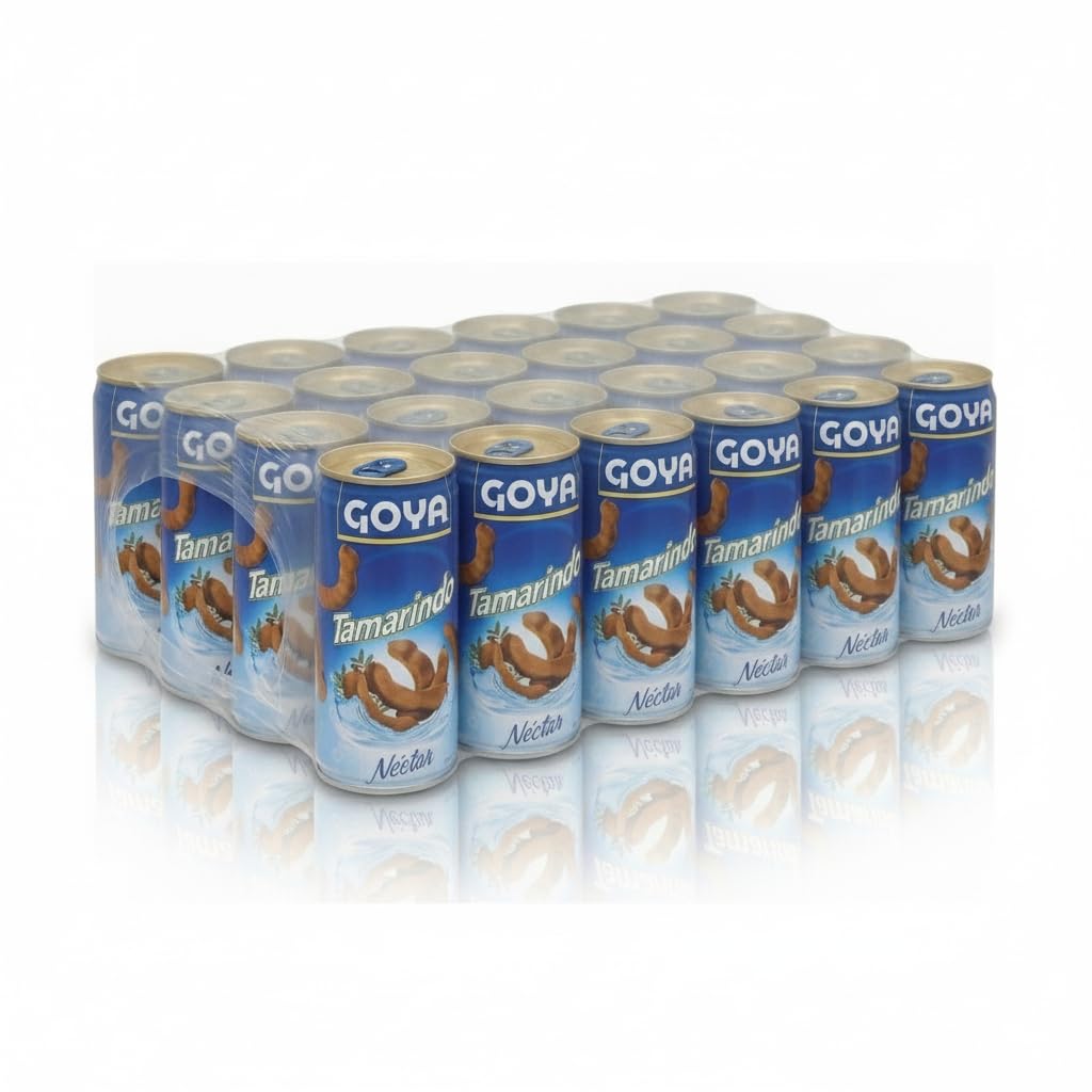 Néctar de Tamarindo - Pack de 24 Latas de 284 ml - Bebida Refrescante de Fruta Exótica con Sabor Agridulce Natural - Ideal para Cócteles, Postres y Disfrutar en Familia - NEXU