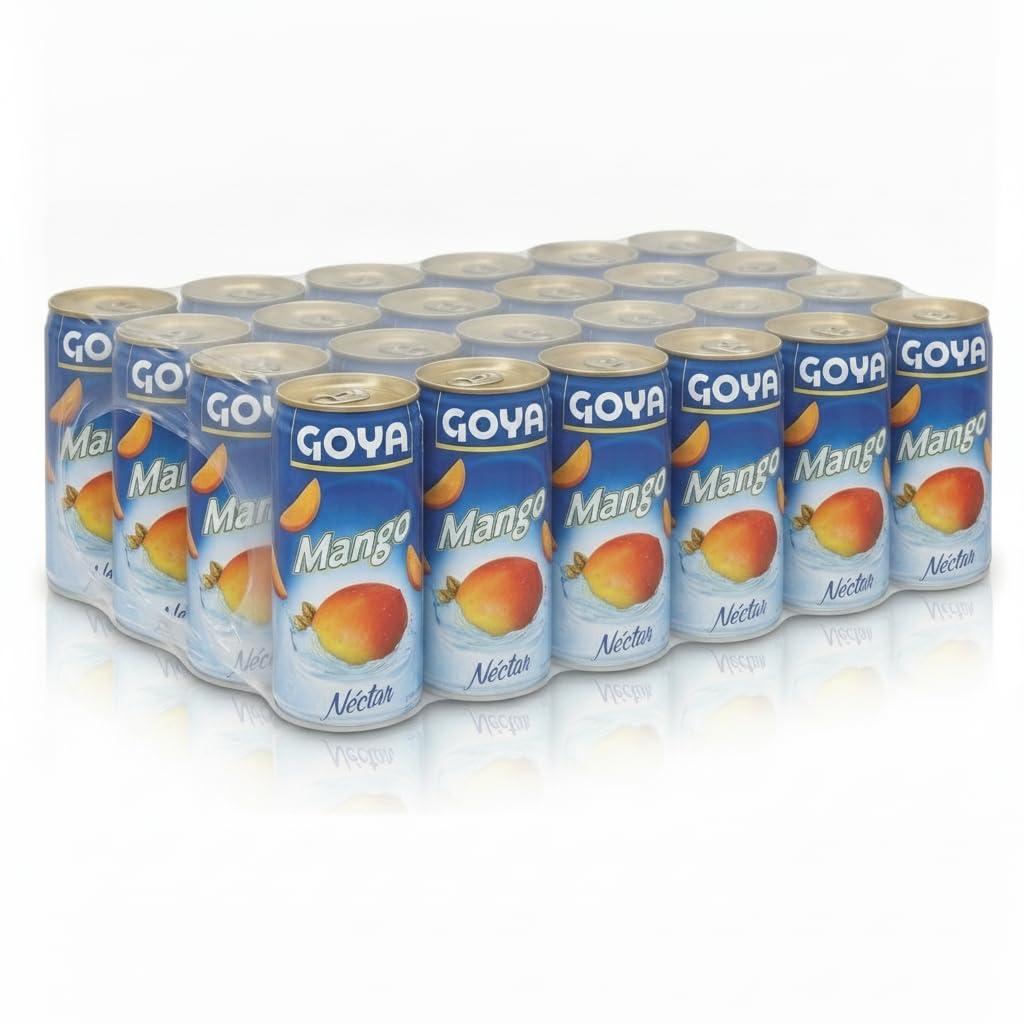 Néctar de Mango - Pack de 24 Latas de 284 ml - Bebida Refrescante con Sabor Natural a Fruta Tropical - Ideal para Cócteles, Picnics y Acompañar Comidas - NEXU